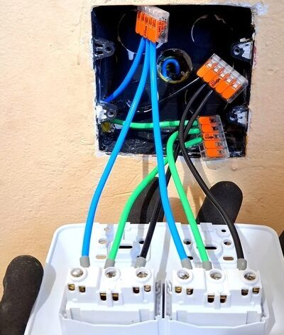 instalacao de tomadas